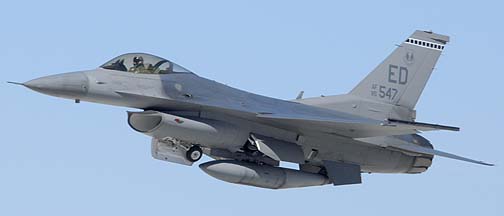 General Dynamics F-16C Block 30B 85-1547 of the 412th Test Wing
